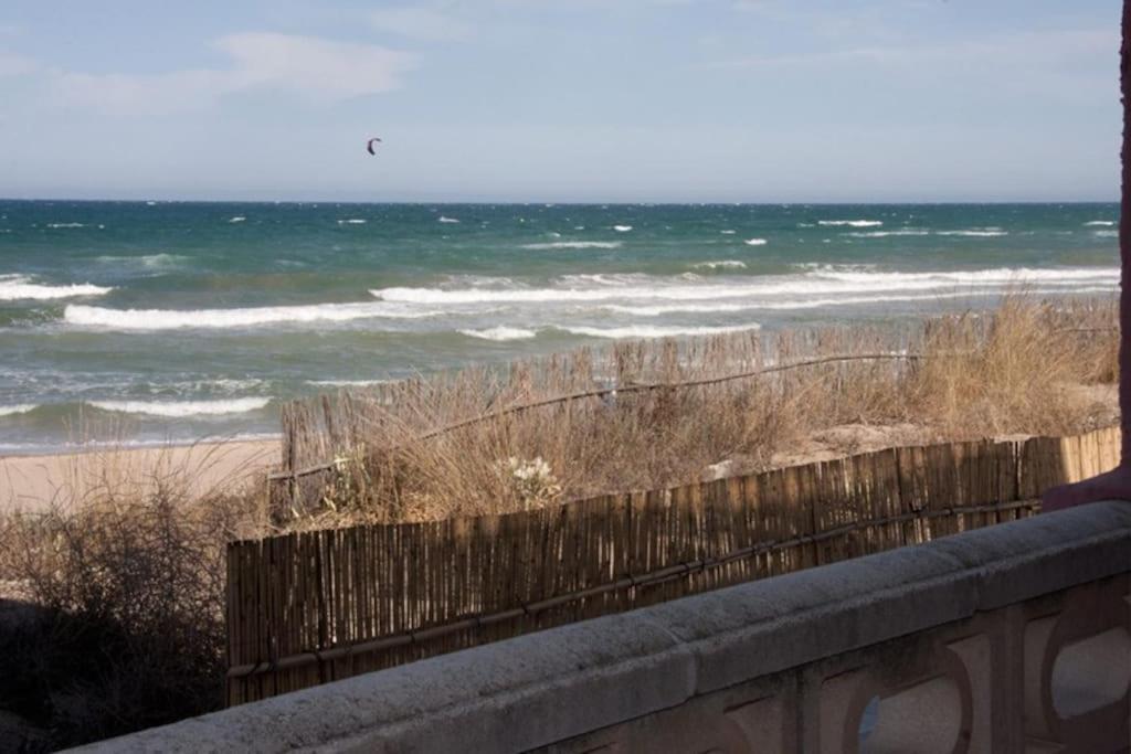 Beachfront House, Valencia, Wifi, Paddle Surf Board, Incredible Views Sueca Exterior photo