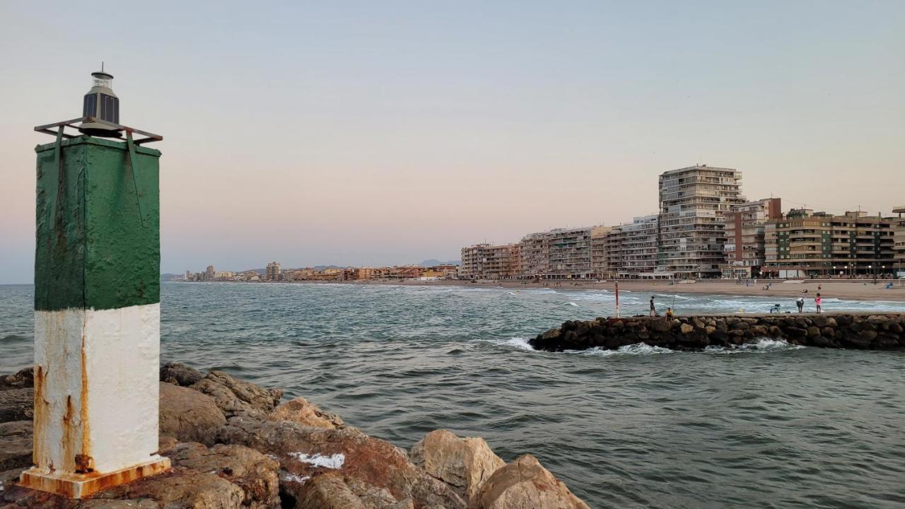 Beachfront House, Valencia, Wifi, Paddle Surf Board, Incredible Views Sueca Exterior photo